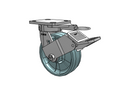120NG06251SPREVFBGL Albion Swivel Caster