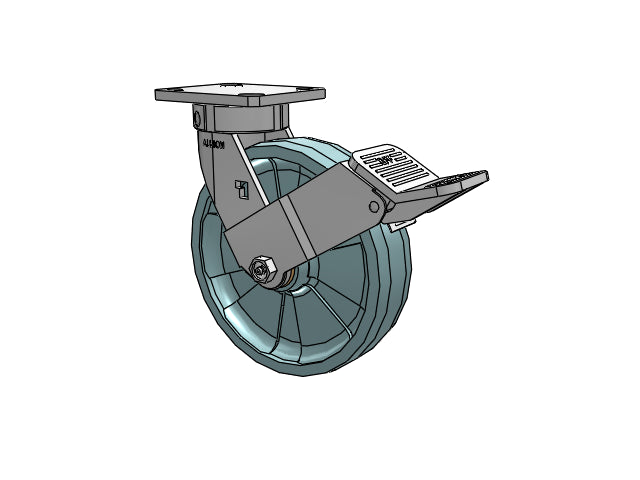 120NG08222SPREV-01FBG Albion Swivel Caster