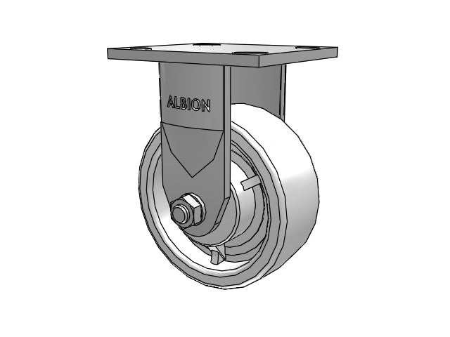 120NW05201R Albion Rigid Caster