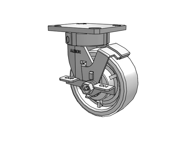 120NW05251SFBD Albion Swivel Caster