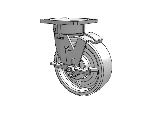 120NW06251SFBD Albion Swivel Caster
