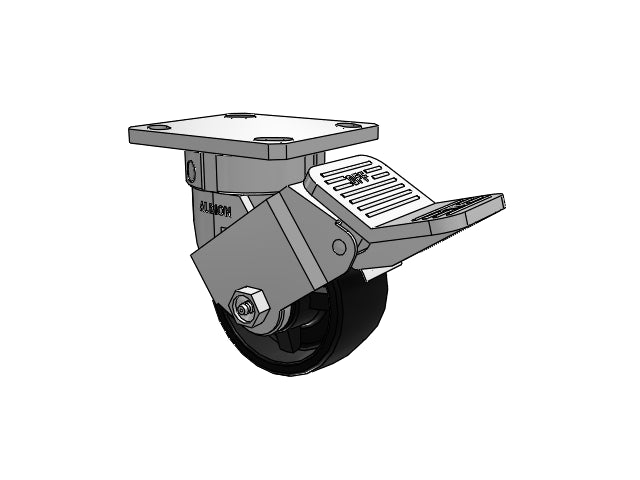 120PB04201SFBG Albion Swivel Caster