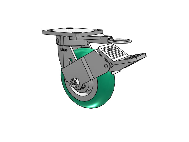 120PM06228SFBGL Albion Swivel Caster