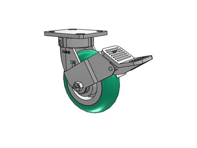 120PM06228SFBG Albion Swivel Caster