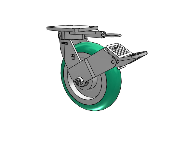 120PM08228S-01FBGL Albion Swivel Caster