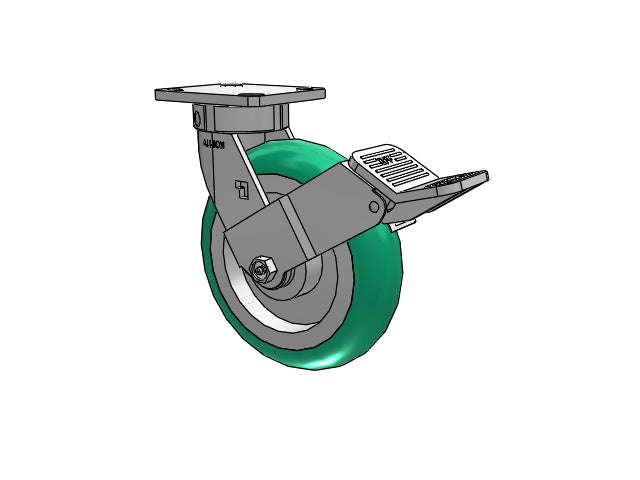 120PM08228S-01FBG Albion Swivel Caster