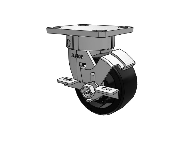 120RT04201SFBD Albion Swivel Caster