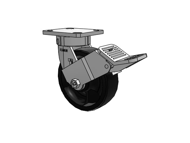 120RT06201SFBG Albion Swivel Caster