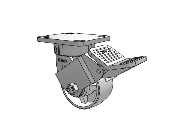 120RW04241SFBG Albion Swivel Caster
