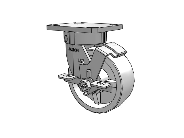 120RW05241SFBD Albion Swivel Caster