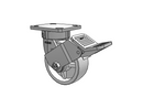 120RW05241SFBG Albion Swivel Caster