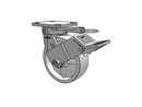 120RW06241SFBGL Albion Swivel Caster