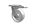 120RW06241SL Albion Swivel Caster