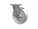 120RW08241S-01FBD Albion Swivel Caster