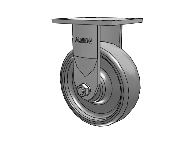 120SE06201R Albion Rigid Caster
