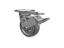 120SE06201SFBGL Albion Swivel Caster