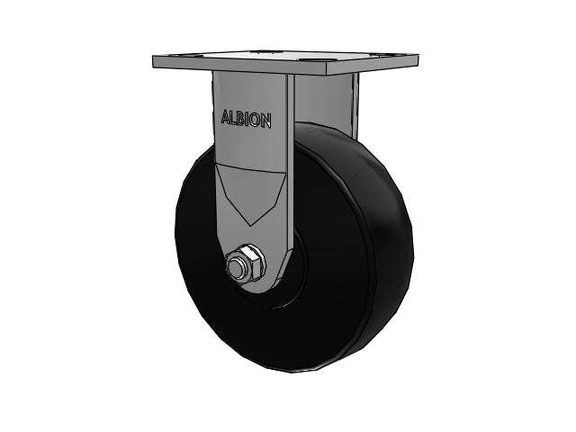 120TH06201R Albion Rigid Caster
