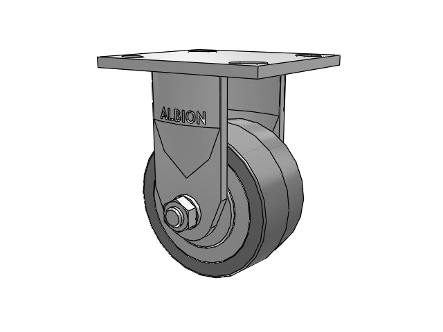 120XA04201R Albion Rigid Caster