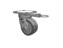 120XA04201SL Albion Swivel Caster