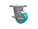 120XA04201SPREVFBD Albion Swivel Caster