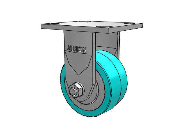 120XA04251RPREV Albion Rigid Caster