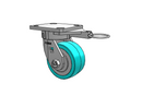 120XA04251SPREVL Albion Swivel Caster