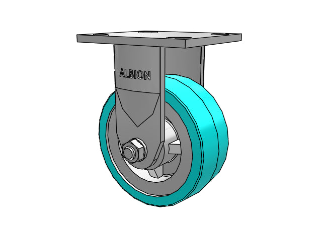 120XA05201RPREV Albion Rigid Caster