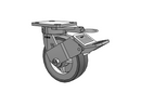 120XA06201SFBGL Albion Swivel Caster