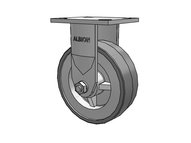 120XA06251R Albion Rigid Caster