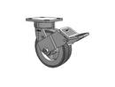 120XA06251SFBG Albion Swivel Caster
