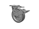 120XA08201S-01FBGL Albion Swivel Caster