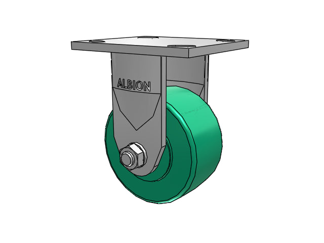 120XI04201R Albion Rigid Caster