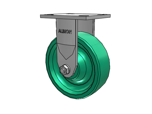 120XI06201R Albion Rigid Caster