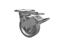 120XP06201SFBGL Albion Swivel Caster
