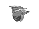 120XR06201SFBGL Albion Swivel Caster