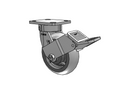 120XR06201SFBG Albion Swivel Caster