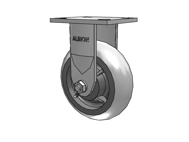 120XR06251R Albion Rigid Caster