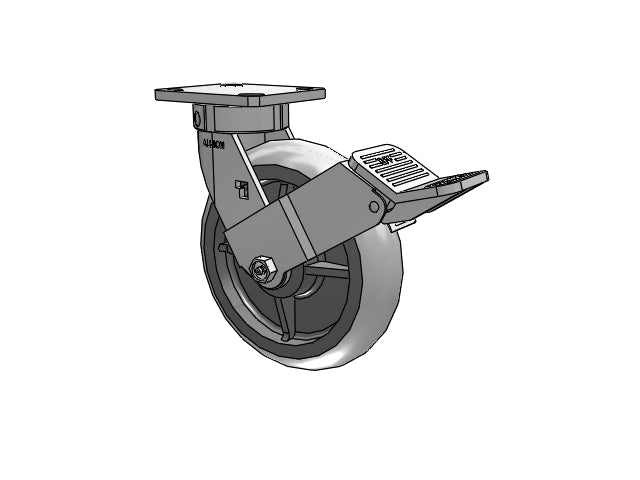 120XR08201S-01FBG Albion Swivel Caster
