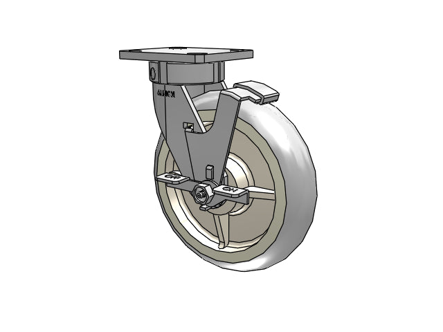 120XR08251SPREV-01FBD Albion Swivel Caster