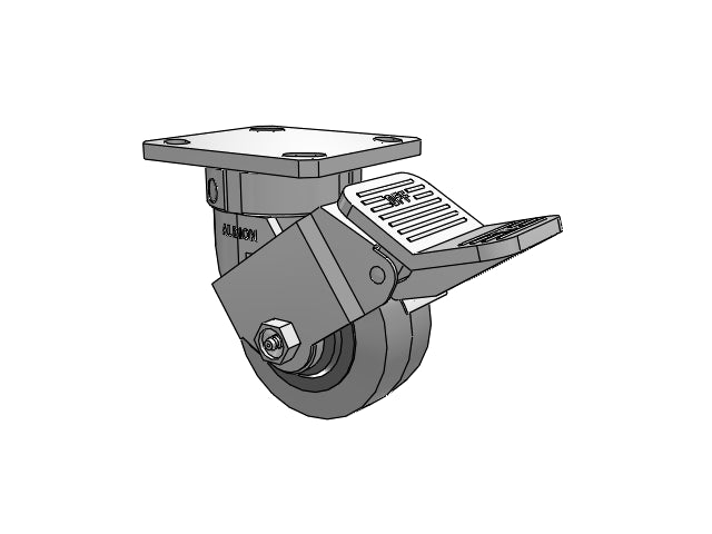 120XS04201SFBG Albion Swivel Caster