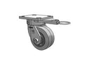 120XS04251SL Albion Swivel Caster