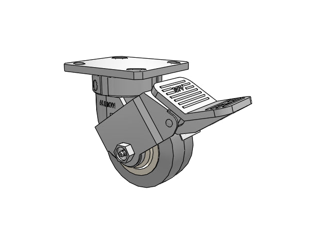 120XS04251SPREVFBG Albion Swivel Caster