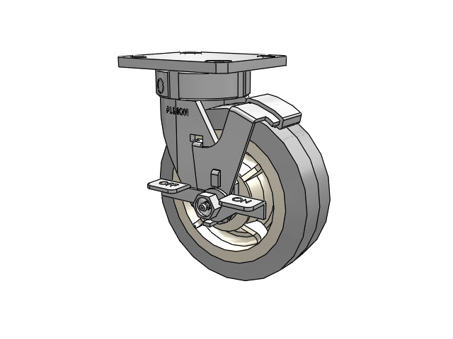120XS06251SPREVFBD Albion Swivel Caster