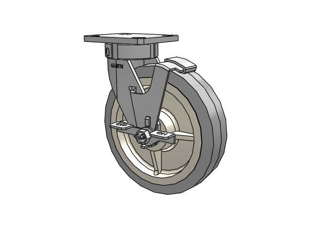 120XS08201SPREV-01FBD Albion Swivel Caster