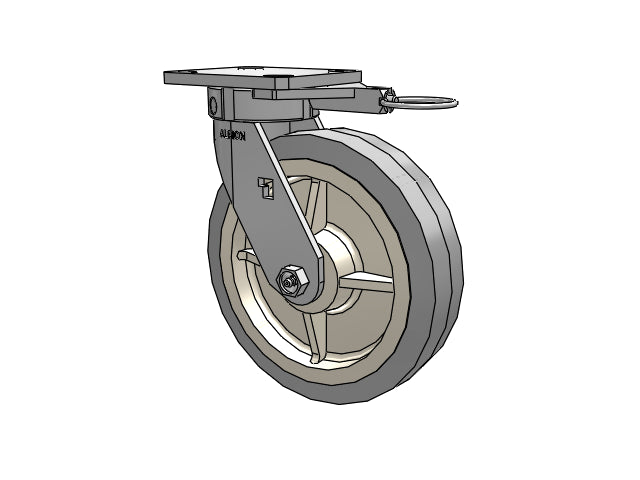 120XS08201SPREV-01L Albion Swivel Caster