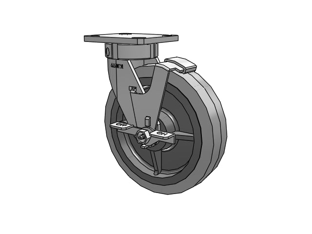 120XS08251S-01FBD Albion Swivel Caster