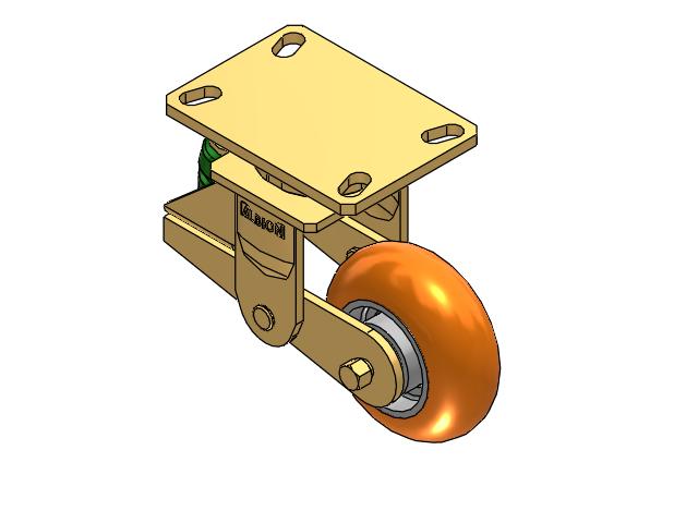 141AN05228SK Albion Caster
