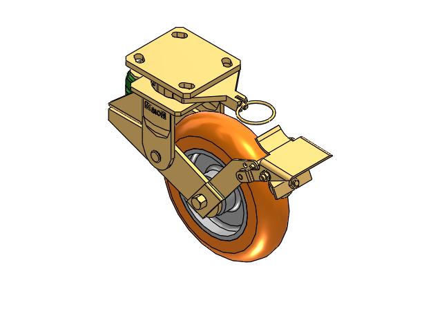 141AN08228SBL Albion Caster