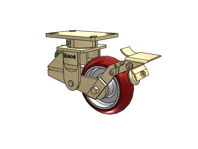 141AX06228SBK Albion Caster