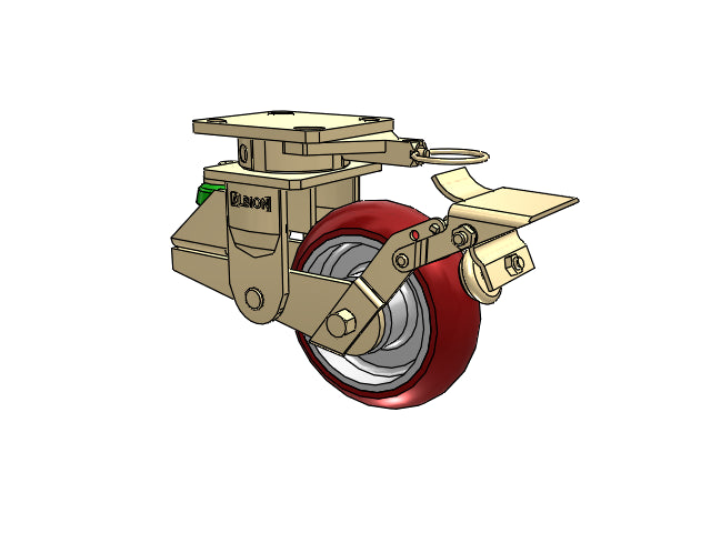 141AX06228SBL Albion Caster